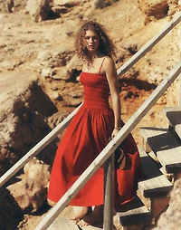 Smocked Maxi Dress | Madewell