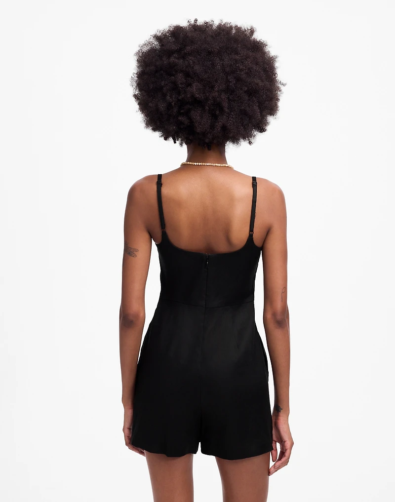 Squareneck Romper | Madewell