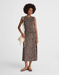 Smocked Sleeveless Midi Dress | Madewell