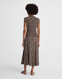 Smocked Sleeveless Midi Dress | Madewell