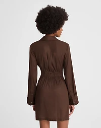Tie-Front Shirtdress | Madewell