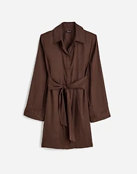 Tie-Front Shirtdress | Madewell