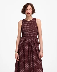 The Melody Smocked Midi Dress Daisy Print | Madewell