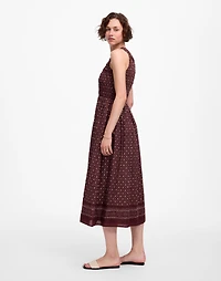 The Melody Smocked Midi Dress Daisy Print | Madewell