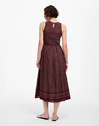 The Melody Smocked Midi Dress Daisy Print | Madewell