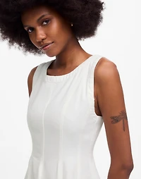 Circle Mini Dress: Airy Denim Edition | Madewell