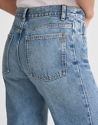 Pieced Barrel-Leg Jeans