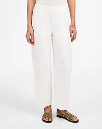 Tall Pull-On Barrel Pants in 100% Linen | Madewell