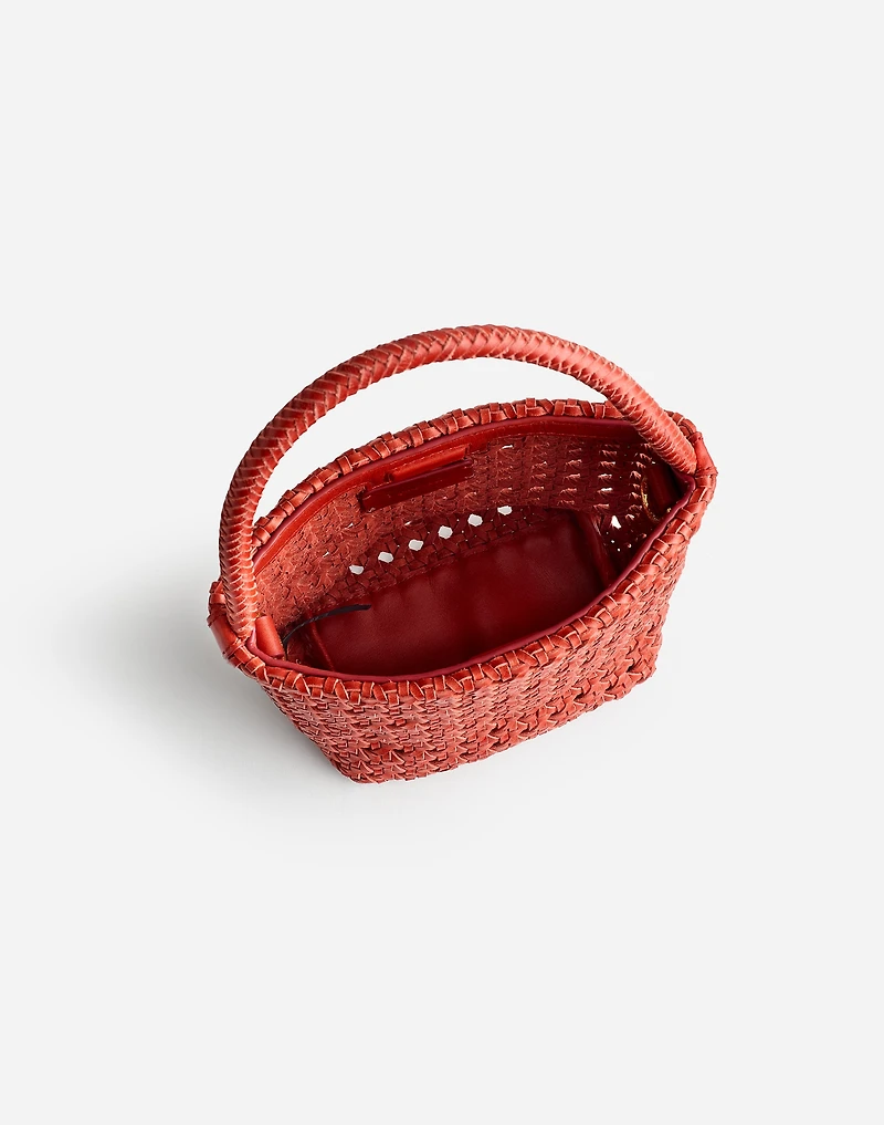 The Handwoven Cane Mini Bag | Madewell
