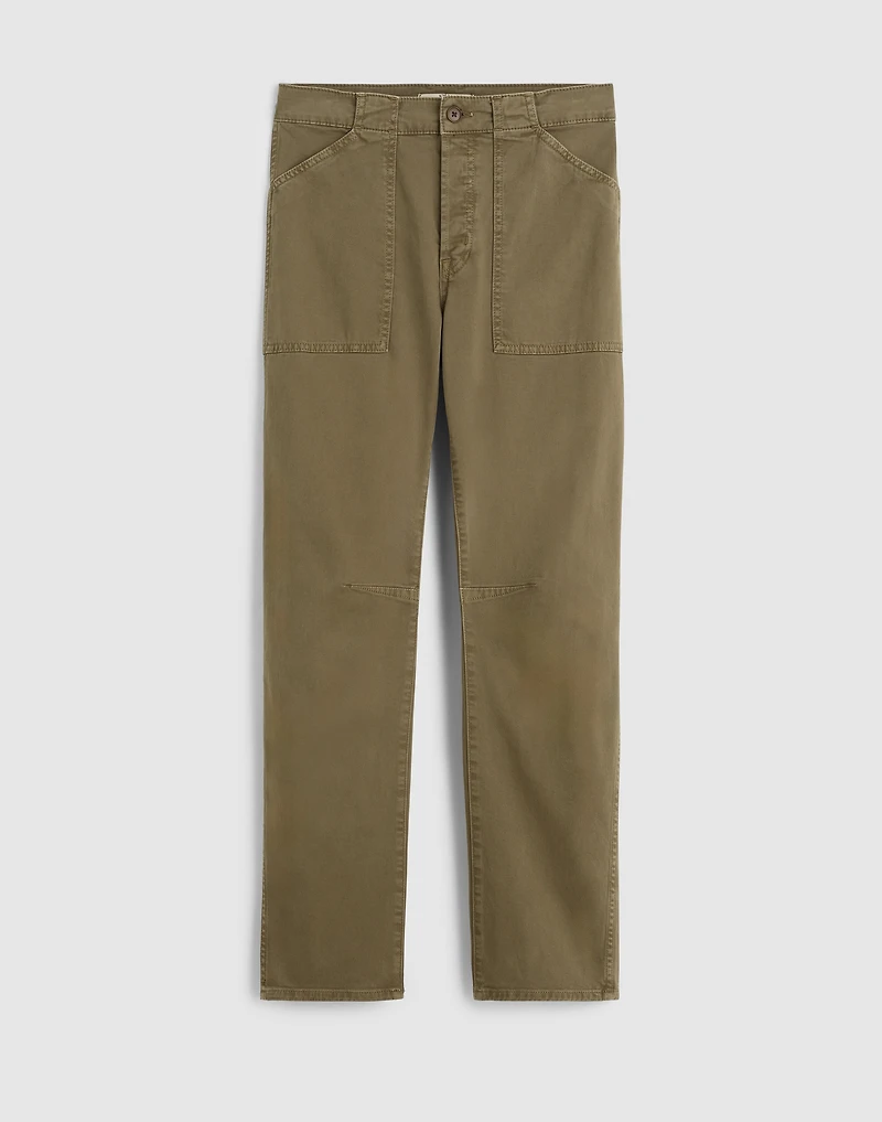 The Plus Darted Barrel-Leg Utility Pant | Madewell