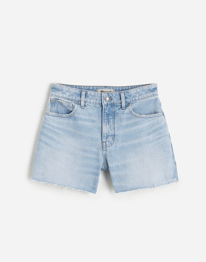 The Plus Curvy Perfect Vintage Jean Short in Foster Wash | Madewell