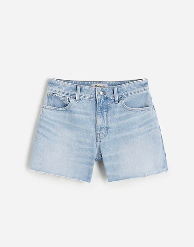 The Plus Curvy Perfect Vintage Jean Short in Foster Wash | Madewell