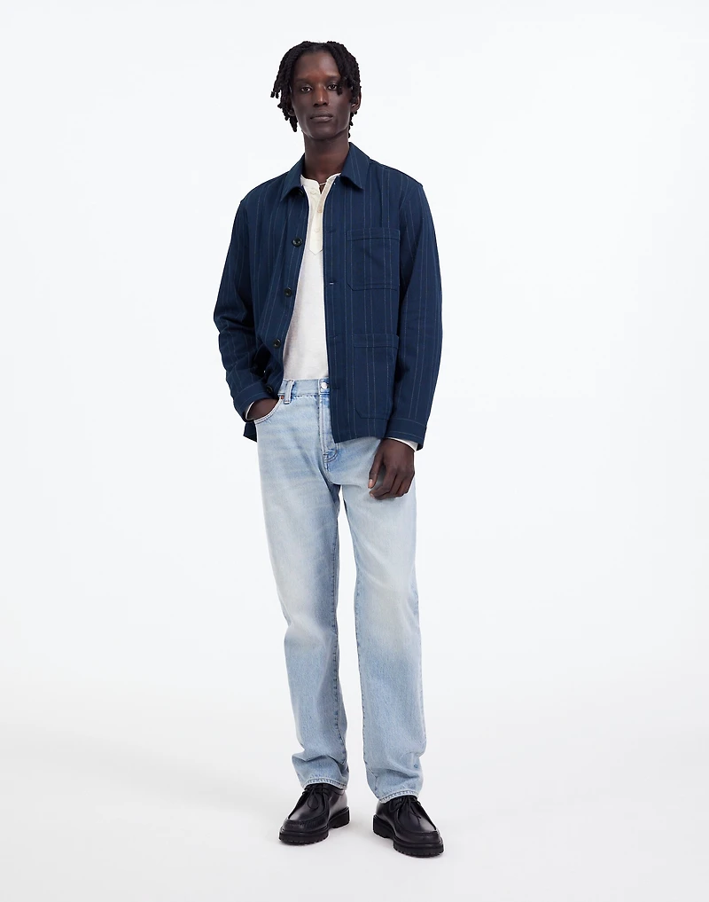Chore Jacket Indigo-Dyed Stripe | Madewell