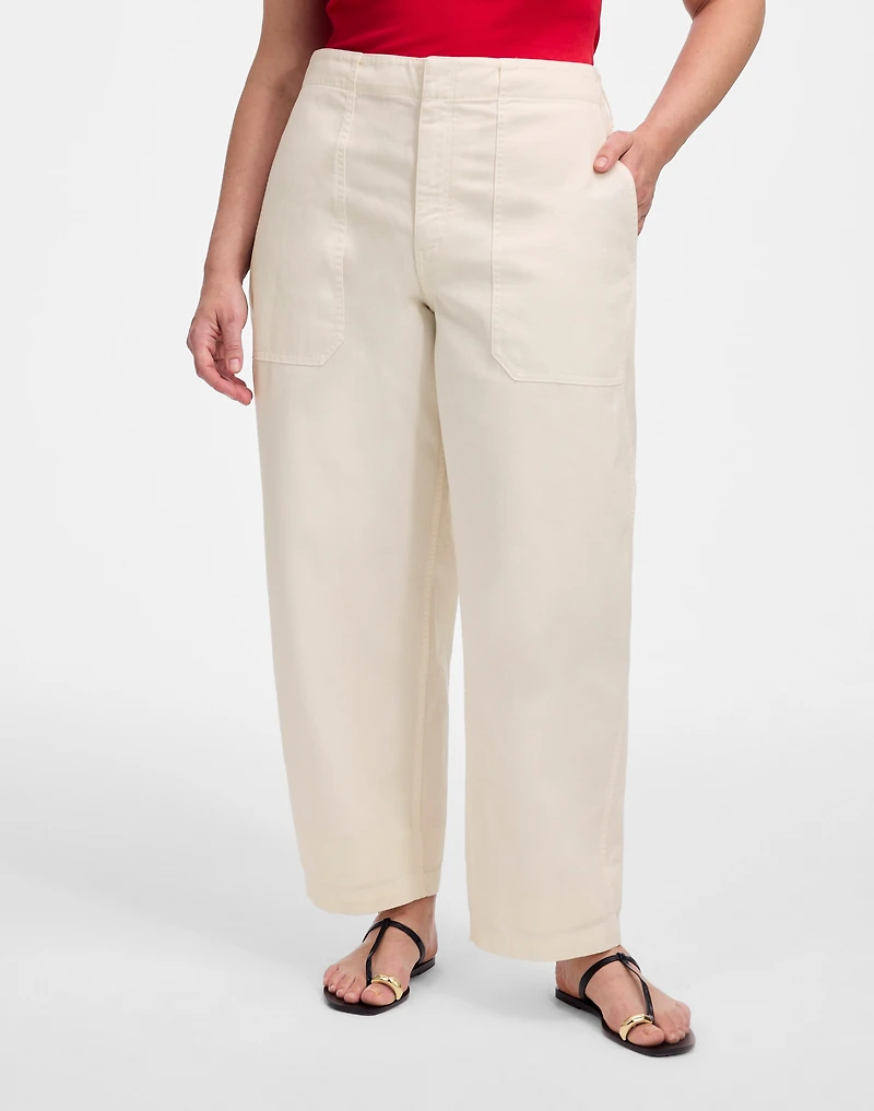 Plus Tapered-Leg Utility Pant | Madewell