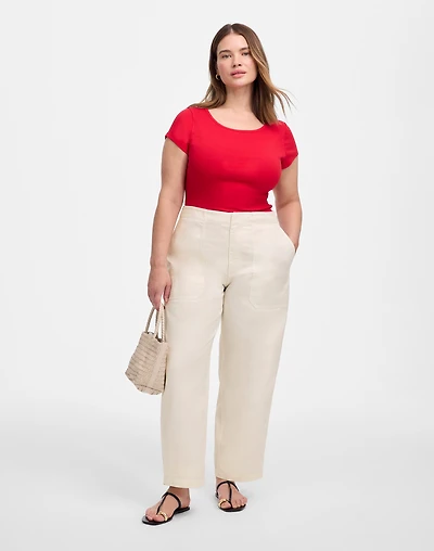 Plus Tapered-Leg Utility Pant | Madewell