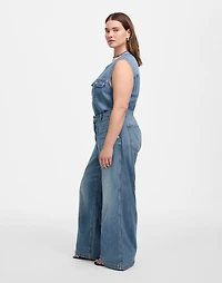 Plus Wide-Sweep Trousers Robertson Wash: Airy Denim Edition | Madewell