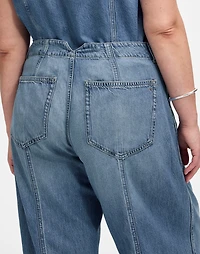Plus Wide-Sweep Trousers Robertson Wash: Airy Denim Edition | Madewell