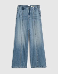 Plus Wide-Sweep Trousers Robertson Wash: Airy Denim Edition | Madewell