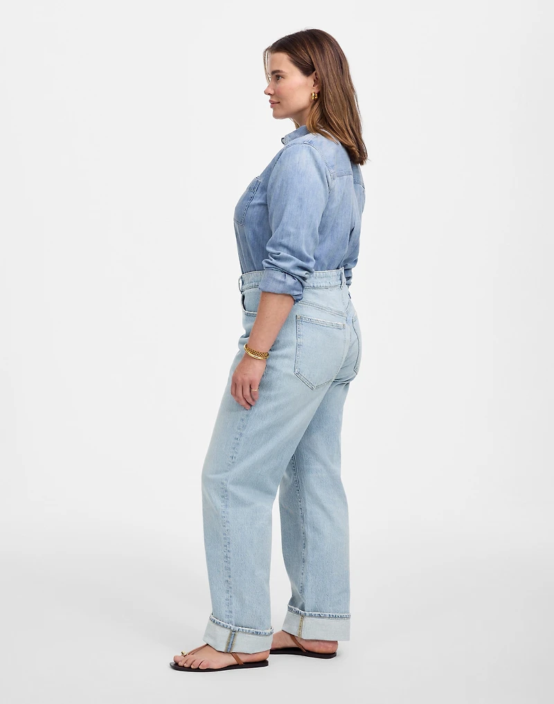 The Plus Dean Easy Straight Jean Foster Wash | Madewell
