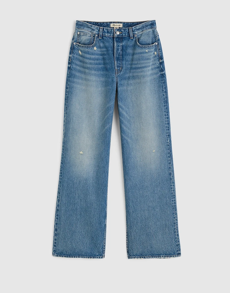 Plus Curvy Low-Slung Baggy Jeans Robertson Wash | Madewell