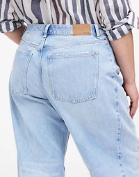 The Plus Curvy Pieced Barrel-Leg Jean | Madewell