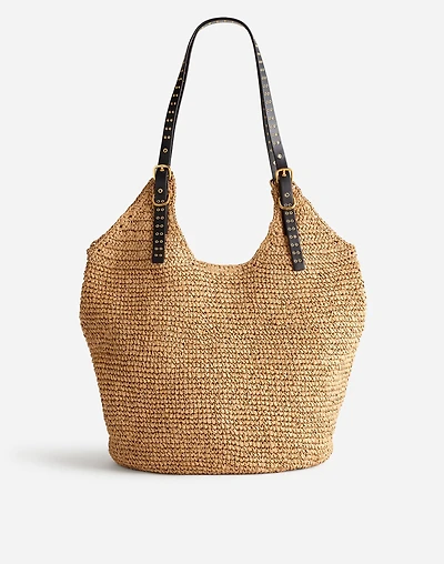 The Straw Slouch Tote | Madewell
