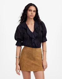 Suede Mini Skirt | Madewell