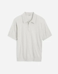 Three-Button Sweater Polo Shirt | Madewell