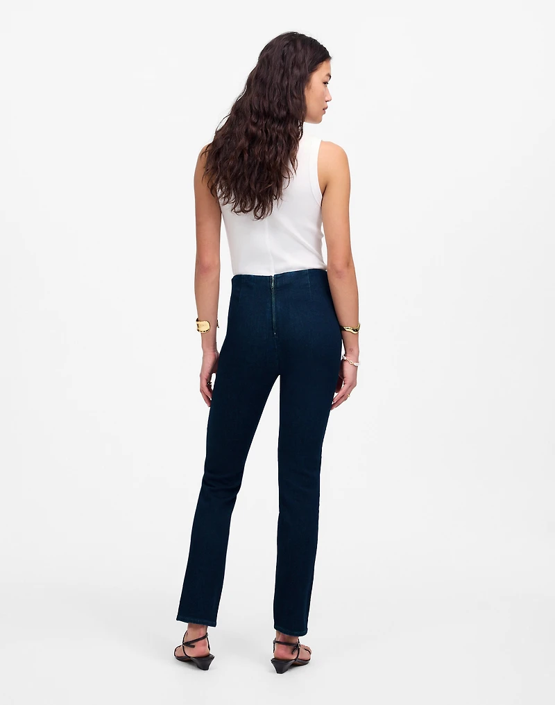 Denim Slim Crop Pants in Rinse Wash | Madewell