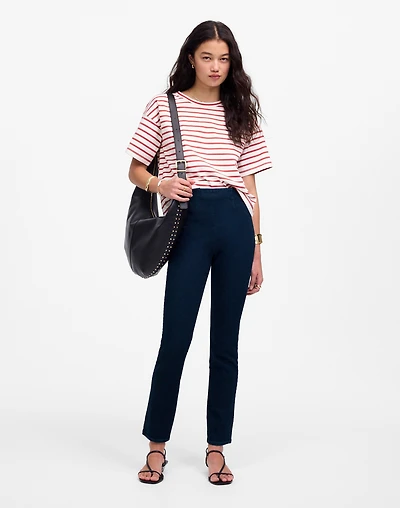 Denim Slim Crop Pants in Rinse Wash | Madewell