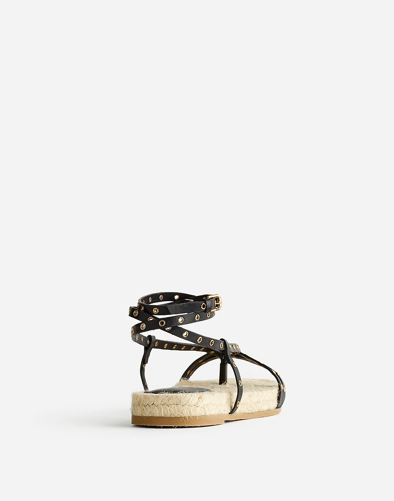 The Mira Espadrille Thong Sandal | Madewell