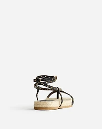 The Mira Espadrille Thong Sandal | Madewell