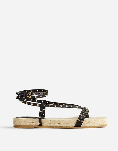 The Mira Espadrille Thong Sandal | Madewell