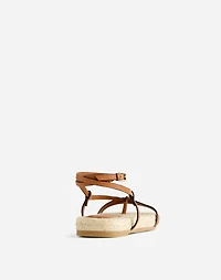 The Mira Espadrille Thong Sandal | Madewell