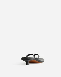 The Chiara Kitten Heel Thong Sandal | Madewell