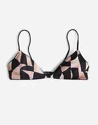 Zulu & Zephyr  Mosaic Bralette Bikini Top | Madewell