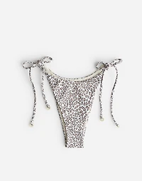 Zulu & Zephyr Micro Leopard Retro Tie Curve Brief | Madewell