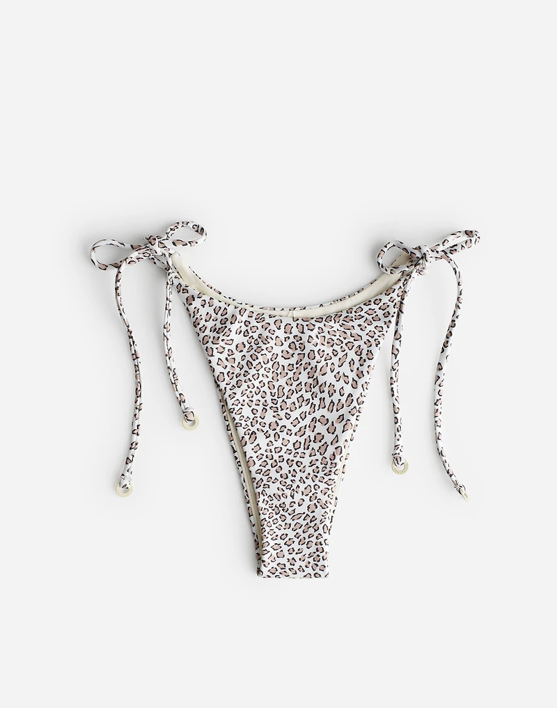 Zulu & Zephyr Micro Leopard Retro Tie Curve Brief | Madewell