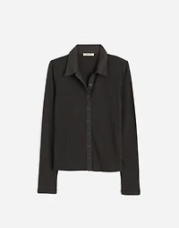 Pointelle-Knit Cardigan Top | Madewell