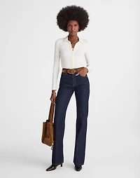 Pointelle-Knit Cardigan Top | Madewell