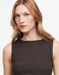 Smocked Boatneck Tank | Madewell