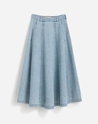 Denim Midi Skirt Edmonson Wash | Madewell