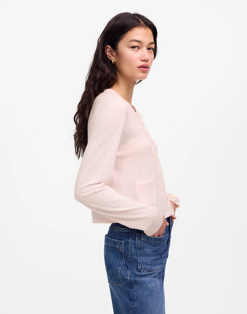 LESET James Crew Cardigan | Madewell