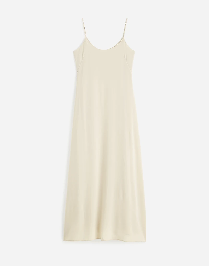 LESET Ari Scoopneck Maxi Tank Dress