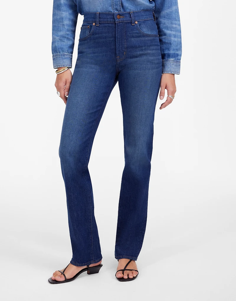 The Longline Straight Jean | Madewell
