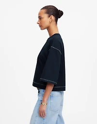 Wide-Sleeve Boxy Tee | Madewell
