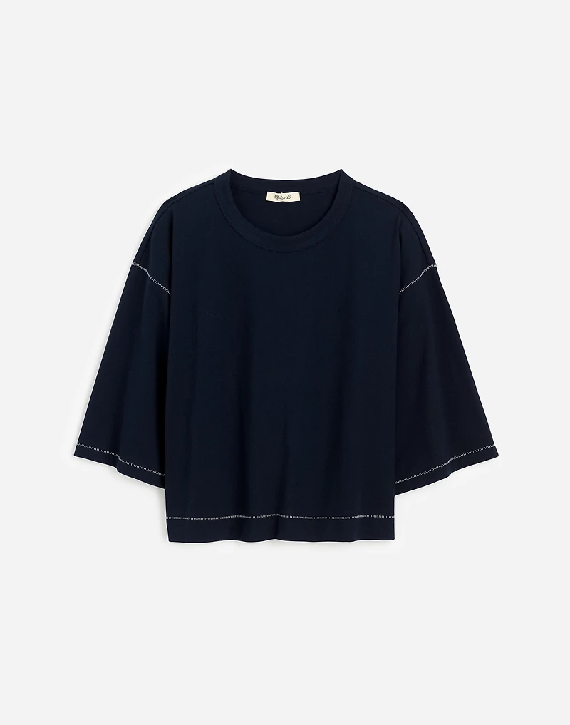 Wide-Sleeve Boxy Tee | Madewell