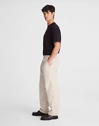 Pleated Poplin Pull-On Pant | Madewell