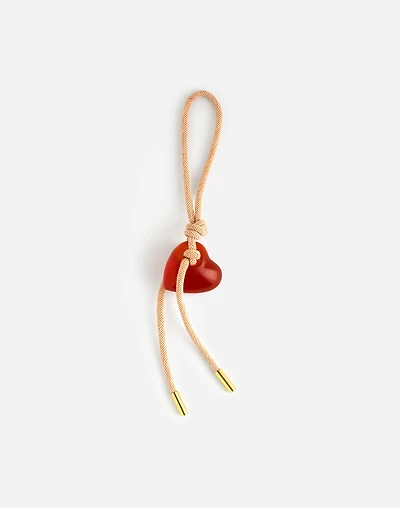 Carved Heart Bag Charm | Madewell