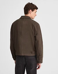 Zip-Front Jacket Cotton Canvas | Madewell